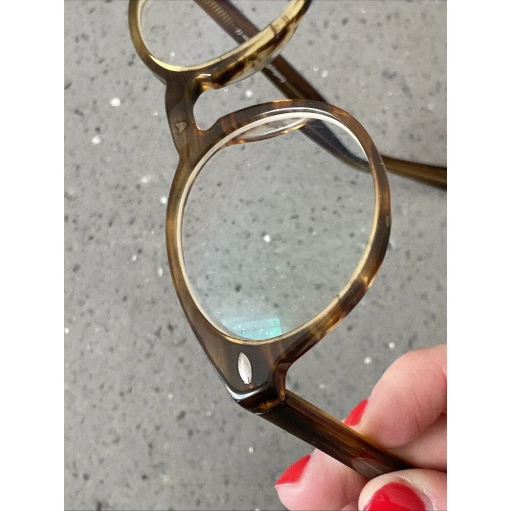 Eyebuydirect The Loop 49-19-145 C3 Brown Eyeglasses FRAMES ONLY Round full rim